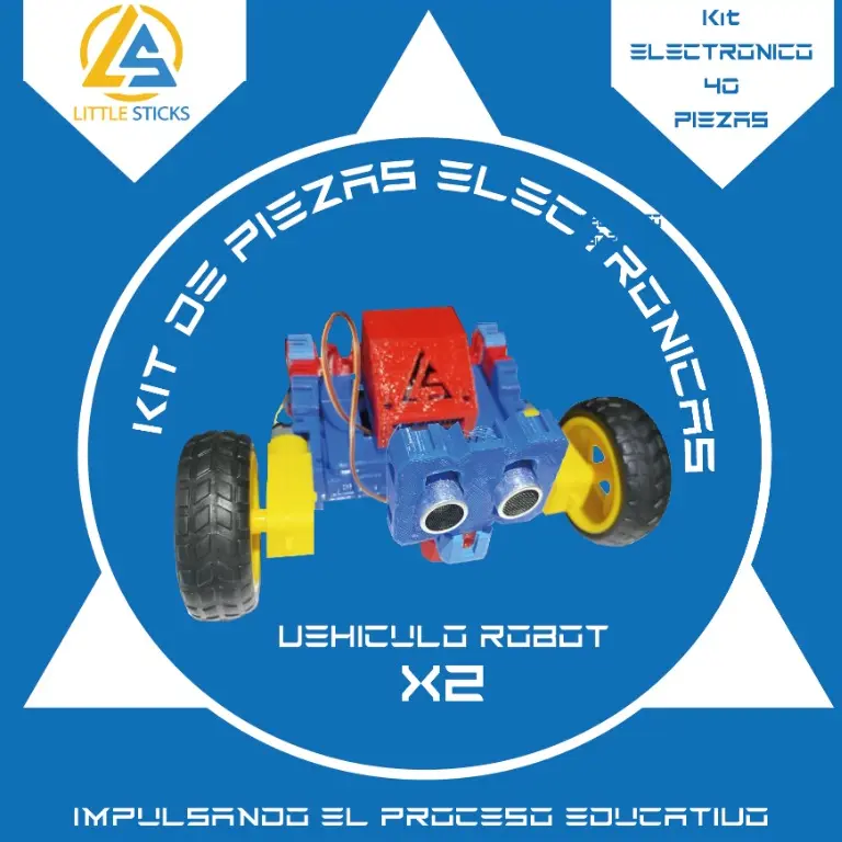 Kit Vehiculo Robotico x2 