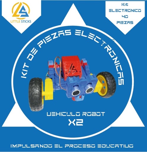 Kit Vehiculo Robotico x2 